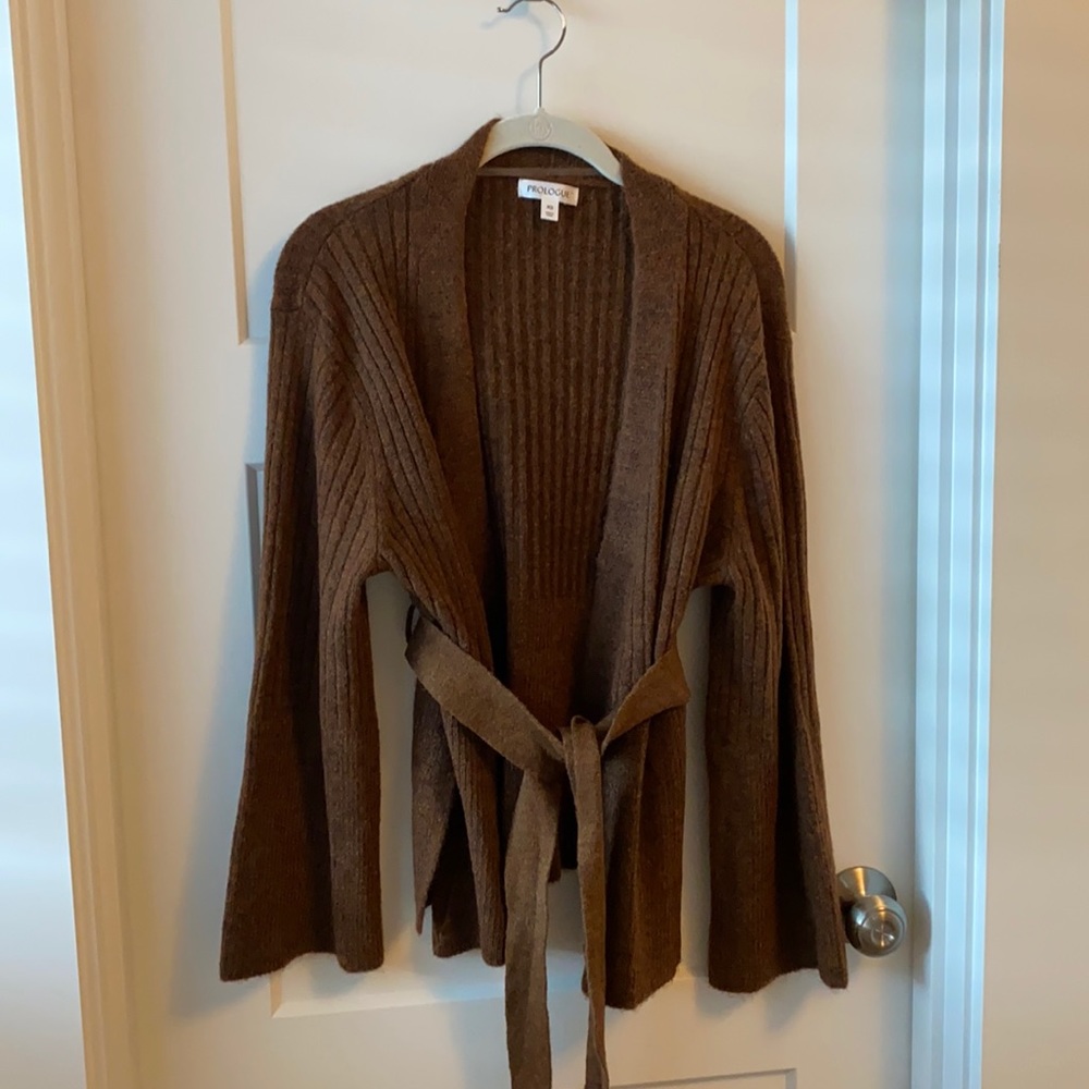 Prologue tie cardigan XS